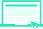 Icon of a laptop