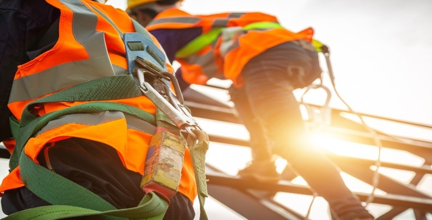 Using safety equipment