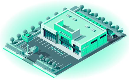 Brand building icon
