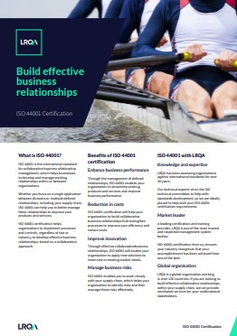 iso 44001 factsheet